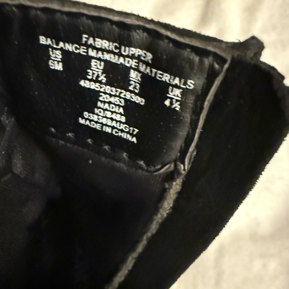 Bongo Women's Black Suede Combat Boots Size 6 - Picture 9 of 9